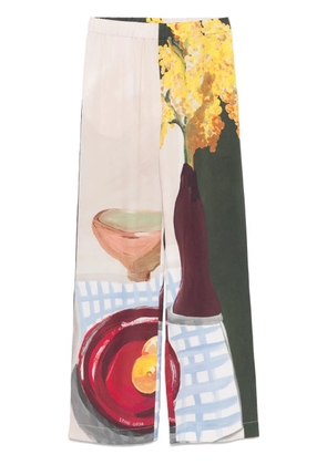 Stine Goya Lemons On A Plate trousers - Yellow