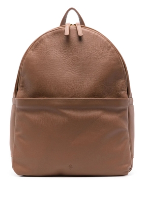 Eleventy leather backpack - Brown