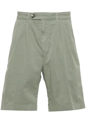 Canali mid-rise chino shorts - Green