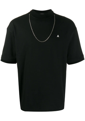 AMBUSH chain necklace T-shirt - Black