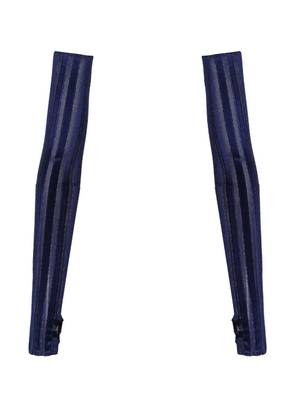 Amir Slama x Astrid striped gloves - Blue