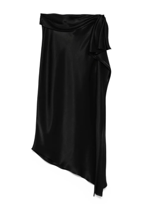 PINKO ruffled asymmetric skirt - Black