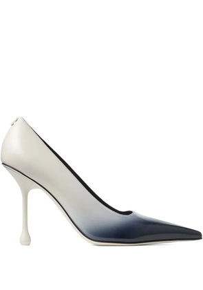 Jimmy Choo 85mm Ixia pointed-toe pumps - White