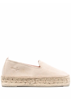 Manebi slip-on platform espadrilles - Neutrals