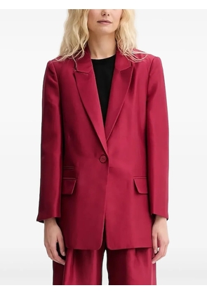 MUNTHE Patton single-breasted blazer - Red