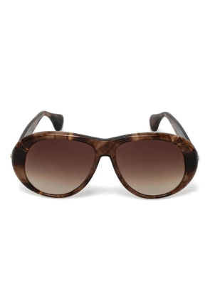 Vivienne Westwood tortoiseshell round-frame sunglasses - Brown