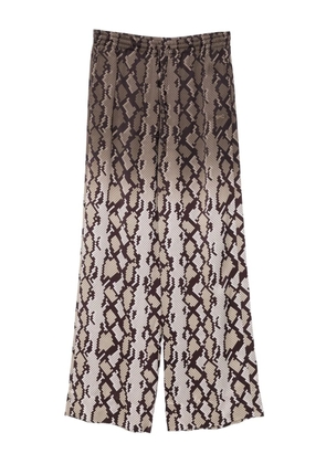 Stella McCartney patterned trousers - Brown