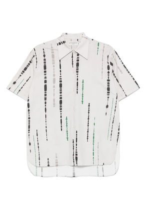 Officine Generale printed shirt - Grey