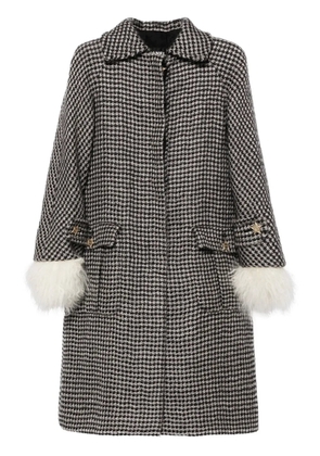 CHANEL Pre-Owned 2010-2020s mohair coat - Black