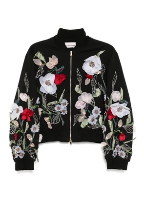 Saiid Kobeisy embroidered jacket - Black