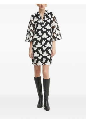 Bruuns Bazaar Ignon floral-lace mini dress - Black
