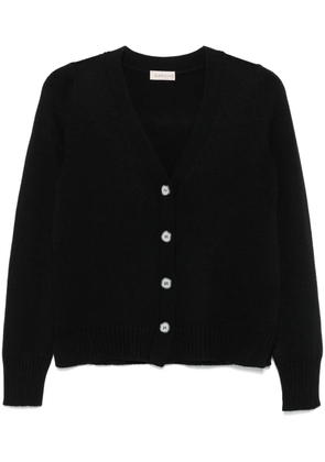 Blanca Vita virgin wool cardigan - Black