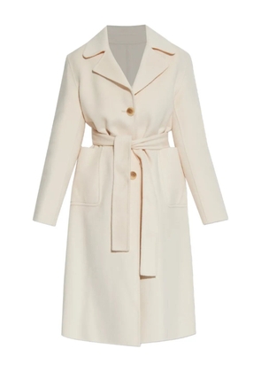 Add belted pocket coat - Neutrals
