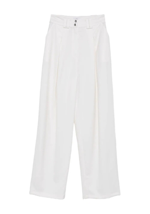 Vestiaire d'un Oiseau Libre pleated-front trousers - White