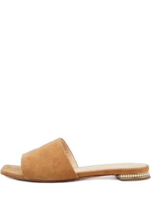 Nicholas Kirkwood Pre-owned suede sandals - Neutrals