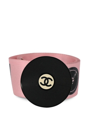 CHANEL Pre-Owned 2004 Record belt - Pink