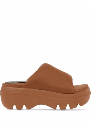Proenza Schouler Storm chunky slides - Brown