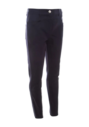 Escada Pre-Owned cotton trousers - Blue