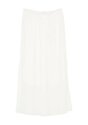 MARK KENLY DOMINO TAN pleated midi skirt - Neutrals