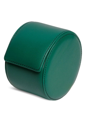Kross Studio leather cylindrical watch case - Green