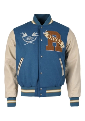 RHUDE Sparrow bomber jacket - Blue
