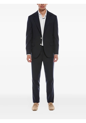 Brunello Cucinelli notched single-breasted suit - Blue