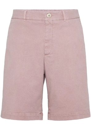 Brunello Cucinelli denim Bermuda shorts - Pink