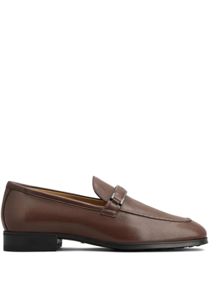 Tod's leather loafers - Brown
