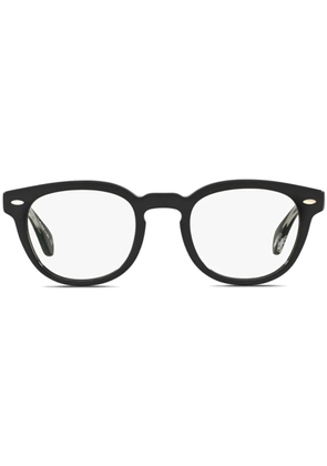 Oliver Peoples round-frame glasses - Black