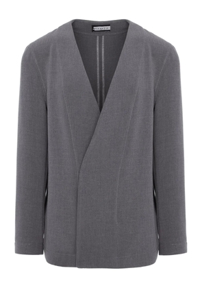 HAMZA V-neck jacket - Grey