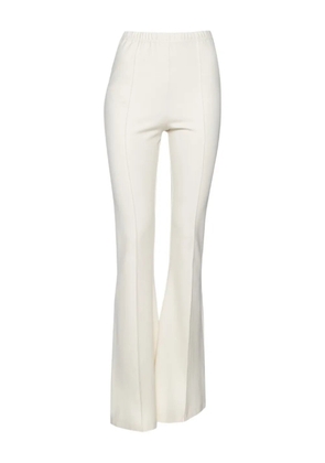 SABLYN pre-owned flared trousers - White