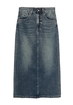 JNBY A-line tencel skirt - Blue