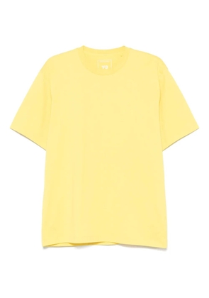 Y-3 logo-tape T-shirt - Yellow