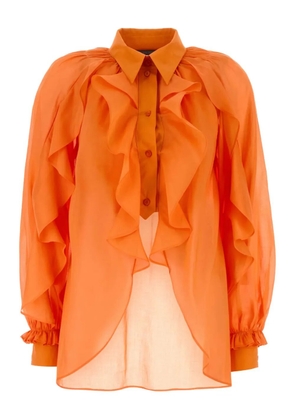 Alberta Ferretti cotton shirt - Orange