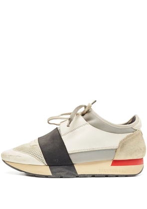 Balenciaga Pre-Owned Race Runner sneakers - White