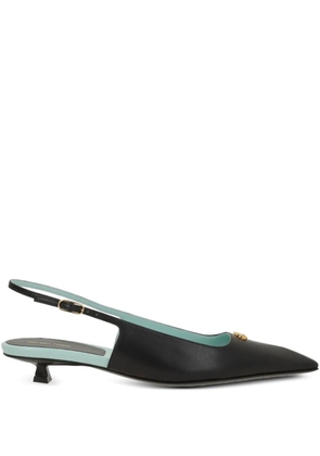 Sergio Rossi Surge leather pumps - Black