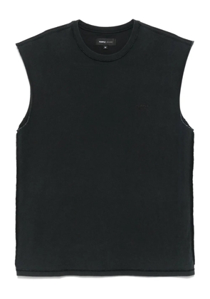 Purple Brand cotton tank top - Black