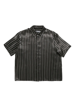 LGN LOUIS GABRIEL NOUCHI pinstriped shirt - Black