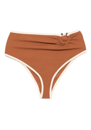 Johanna Ortiz Susurro Del Agua bikini bottoms - Brown