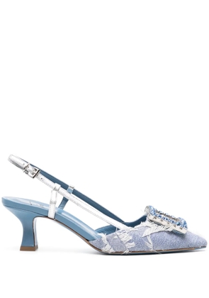 Roberto Festa Stefi 60mm slingback sandals - Blue
