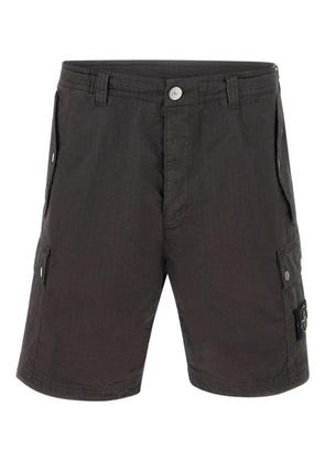 Stone Island ripstop cargo shorts - Grey