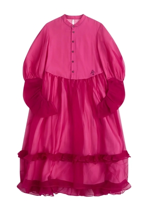 Renli Su ruffled dress - Pink