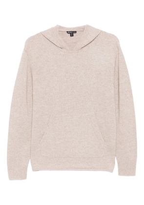 James Perse cashmere hooed pullover - Neutrals