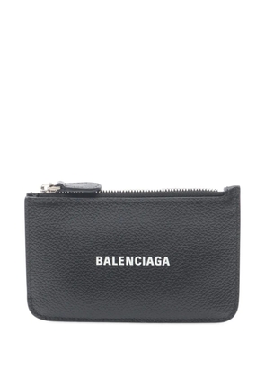 Balenciaga Pre-Owned 2010-2025 Leather Cash coin pouch - Black