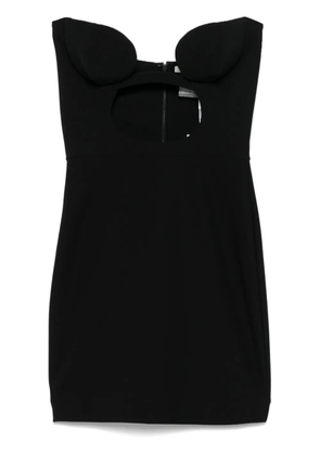 Nensi Dojaka cut out-detail mini dress - Black