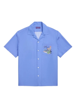 Ralph Lauren Purple Label logo-print shirt - Blue