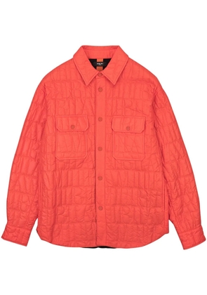 AMIRI quilted shirt jacket - Orange
