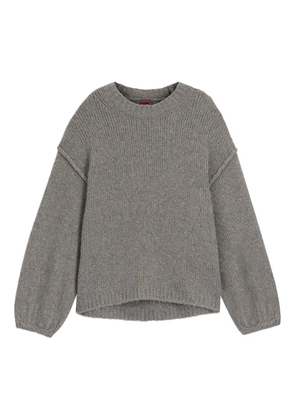 HUGO seam-detail sweater - Neutrals