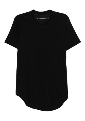 Julius round hem T-Shirt - Black