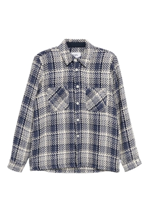 Wax London Whiting check shirt - Blue